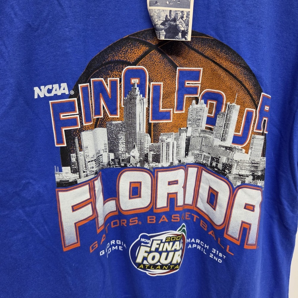 Florida Gators 2007 Final Four National Champions Vintage College T-Shirt Large - Picture 2 of 6